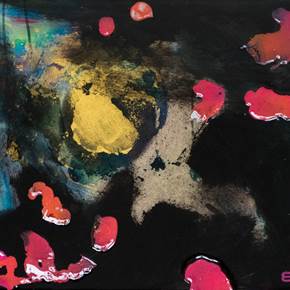 Dark and Bright Side, original Abstrait Technique mixte La peinture par Eduardo Bessa